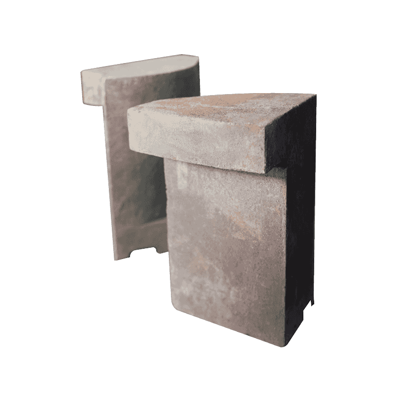 Placa protectora periférica del cromo vertical de la trituradora de impacto del eje alto