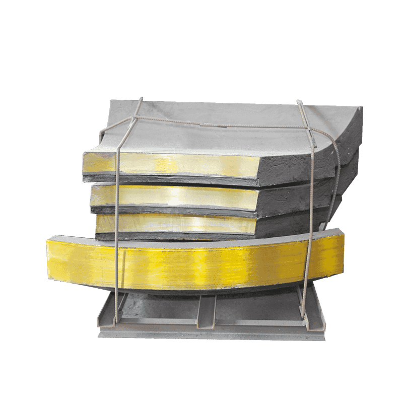 Revestimiento con alto contenido de cromo para trituradora de impacto